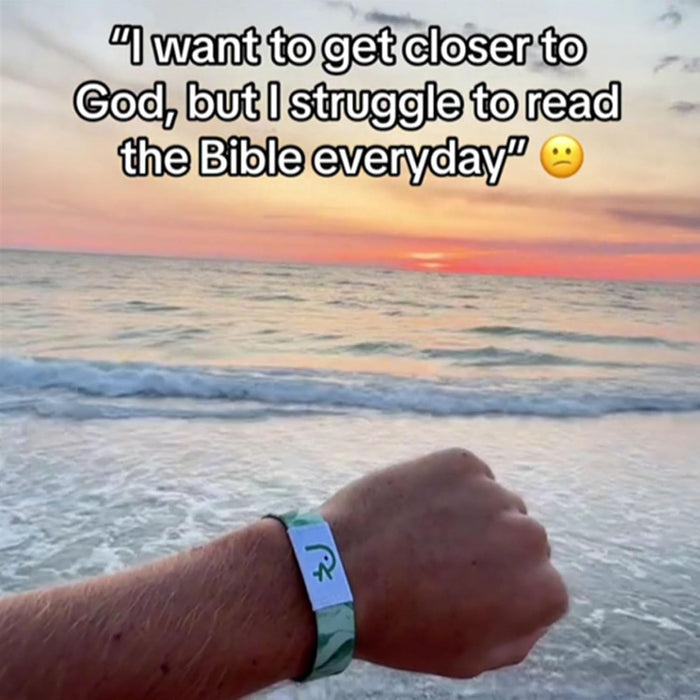 Daily Bible Verse Bracelet NFC