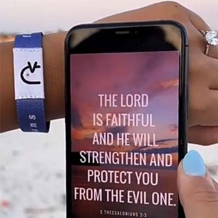 Daily Bible Verse Bracelet NFC